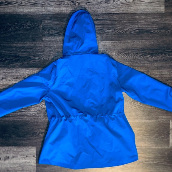 Pendleton Blue Raincoat with Plaid Lining (Adult Size-LG) - Picture 4 of 16